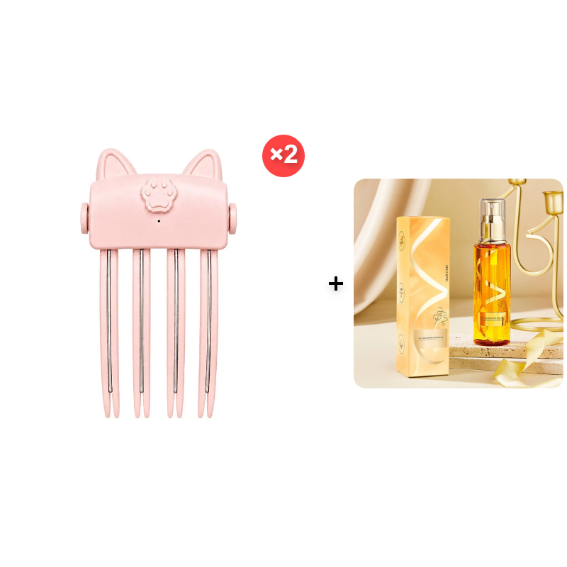 🎉48K+ Sold 💇 Wireless Heated Volumizing Root Lift Clip, Portable Travel Hair Styling Tool for Flat Fine Hair
