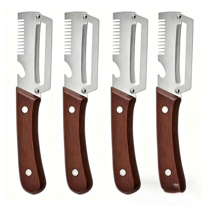 ZAVELY™ 4-in-1 Vegetable Peeler IEasy Kitchen Tool🍻 Peel & Pop – One Tool, Two Jobs Done in Seconds