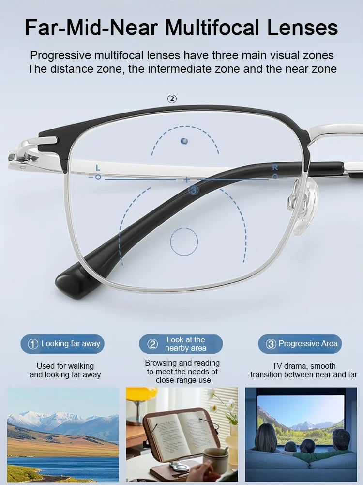 AEXZR® Ultra Light Anti Blue Presbyopic Glasses