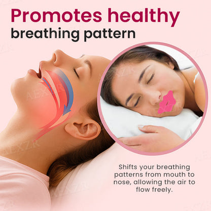 AEXZR® Beauty Sleep Mouth Tape😴 Stop Mouth Breathing, Sleep Better & Glow Naturally