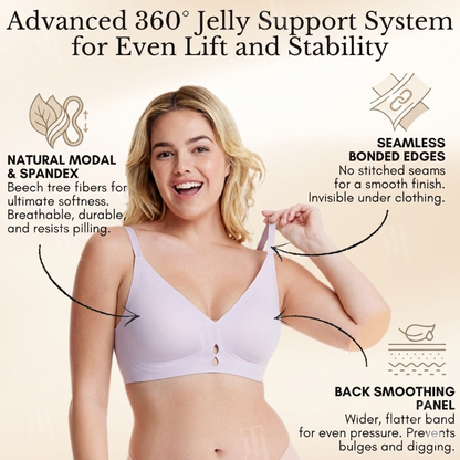 RZXEA™ Jelly Wireless Everyday Comfortable Bras💧 Finally – No more underwire digging into your ribs.