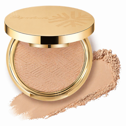 Dobshow® 3-IN-1 Waterproof Setting Matte Powder Compact👋 Bye-Bye Shine, Hello Airbrush Finish – All Day.