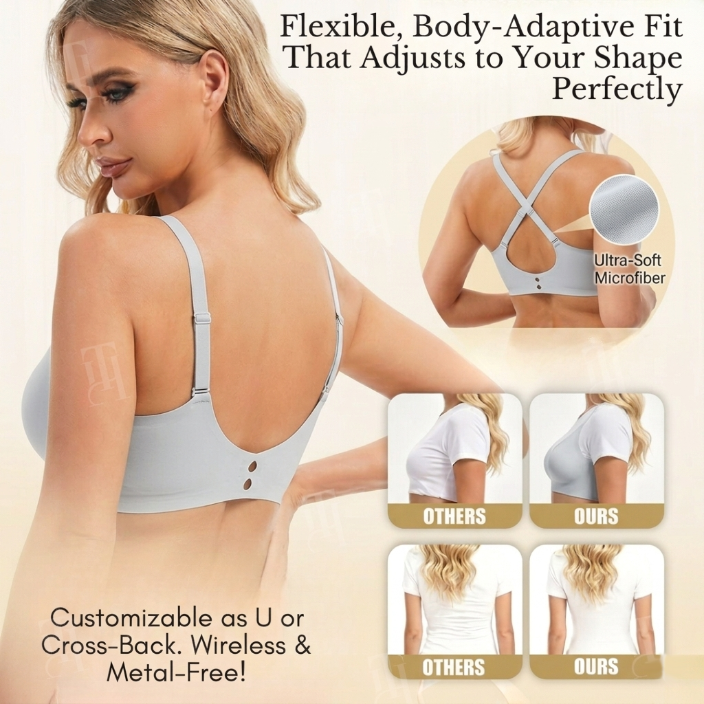 RZXEA™ Jelly Wireless Everyday Comfortable Bras💧 Finally – No more underwire digging into your ribs.