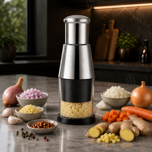 ZAVELY™ Manual Garlic Onion Mincer