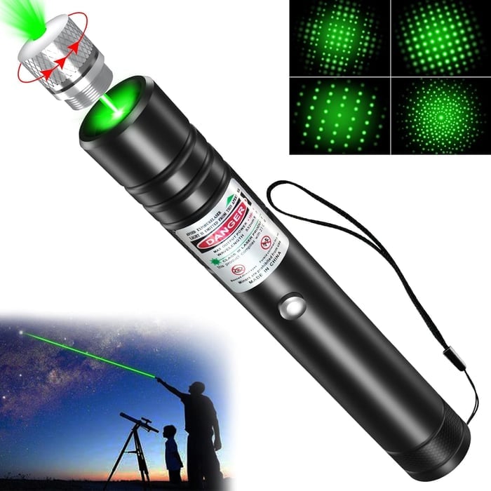 ZAVELY™🔦Red and green single-point laser light