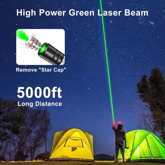 ZAVELY™🔦Red and green single-point laser light