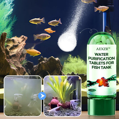 🎉2026 HOT SALE 50% OFF! 🎉AEXZR™ Powerful Aquarium Water Purification Tablet