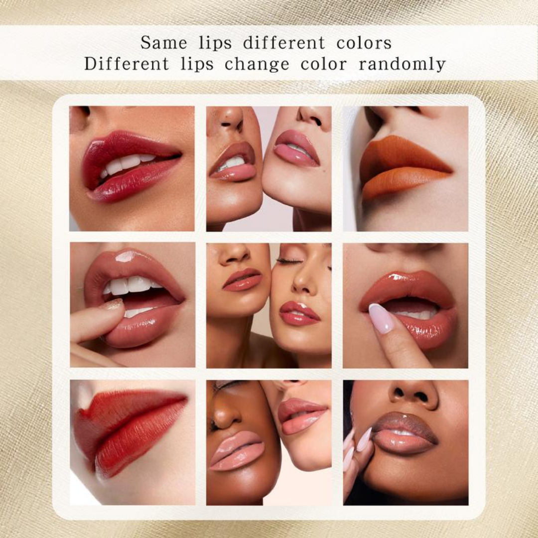 AEXZR® Gold Flakes Color Changing Lipstick✨ Temperature-Activated Shifting Lip Color with 24K Gold Flakes