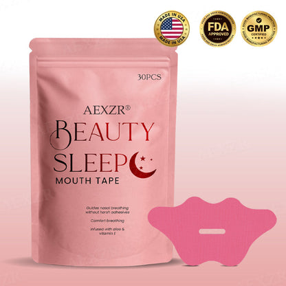 AEXZR® Beauty Sleep Mouth Tape😴 Stop Mouth Breathing, Sleep Better & Glow Naturally