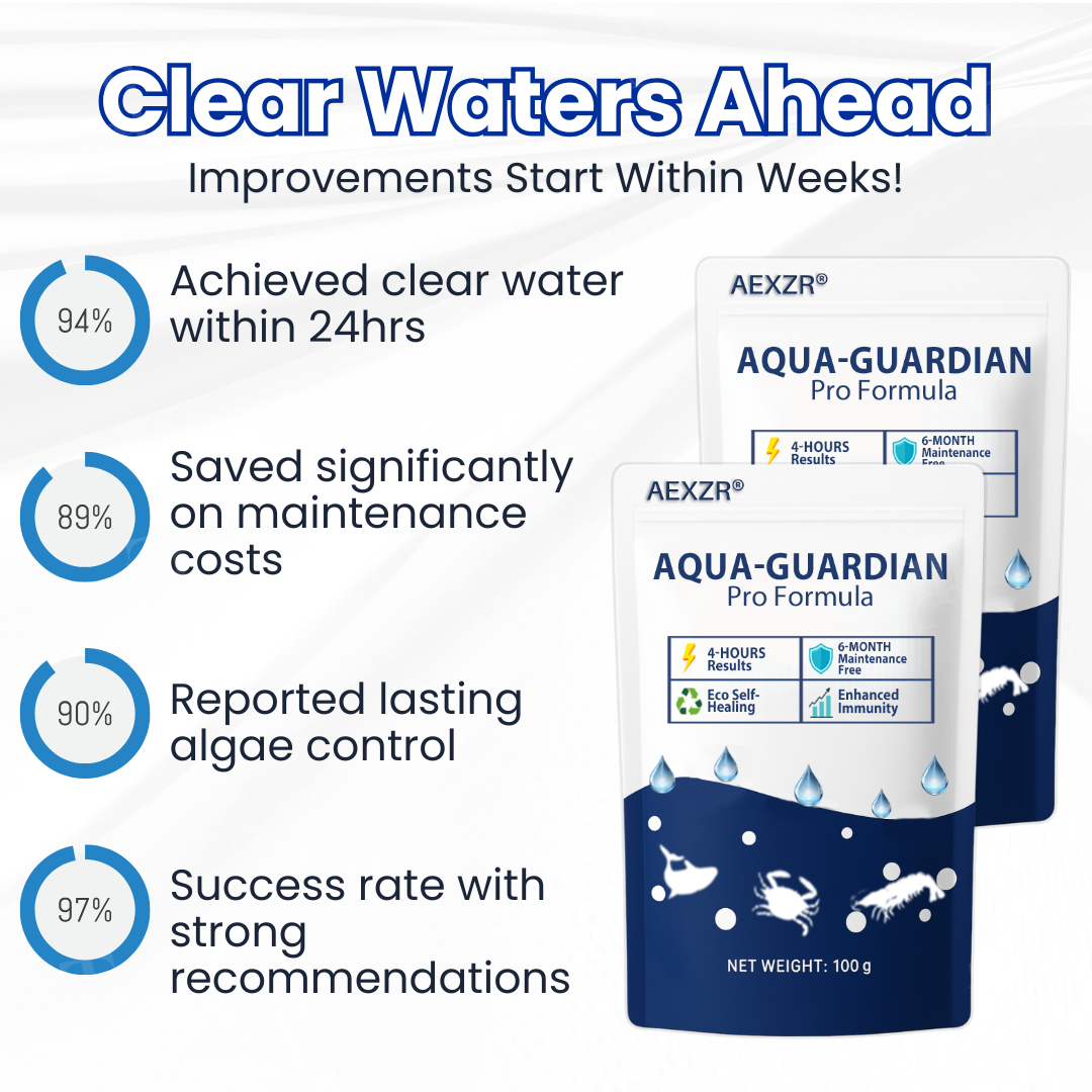 AEXZR® Aqua-Guardian Pro Formula🐟 ✨ From Green to Clean Overnight! |⏱️ Crystal Clear in 24 Hours! |