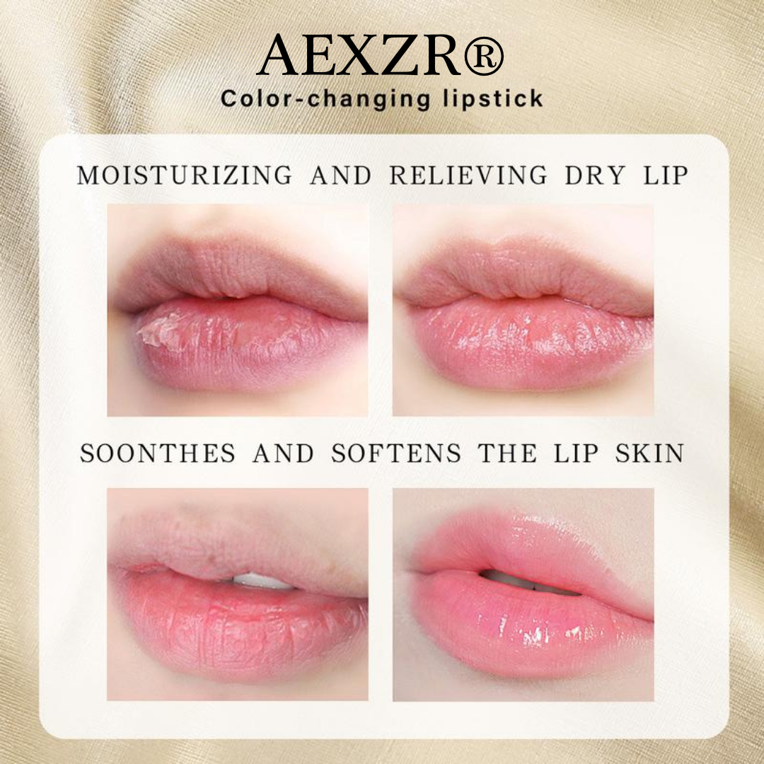 AEXZR® Gold Flakes Color Changing Lipstick✨ Temperature-Activated Shifting Lip Color with 24K Gold Flakes