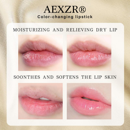 AEXZR® Gold Flakes Color Changing Lipstick✨ Temperature-Activated Shifting Lip Color with 24K Gold Flakes