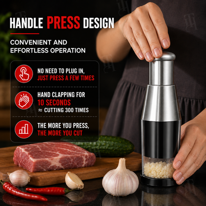 ZAVELY™ Manual Garlic Onion Mincer