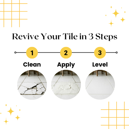 🏆✨AEXZR®Quick-Drying Tile Repair DIY Kit -🛡️ Industrial-Strength DIY Kit, Anyone Can Use🏠