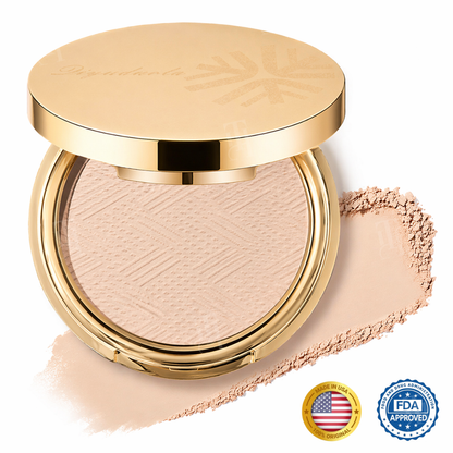Dobshow® 3-IN-1 Waterproof Setting Matte Powder Compact👋 Bye-Bye Shine, Hello Airbrush Finish – All Day.