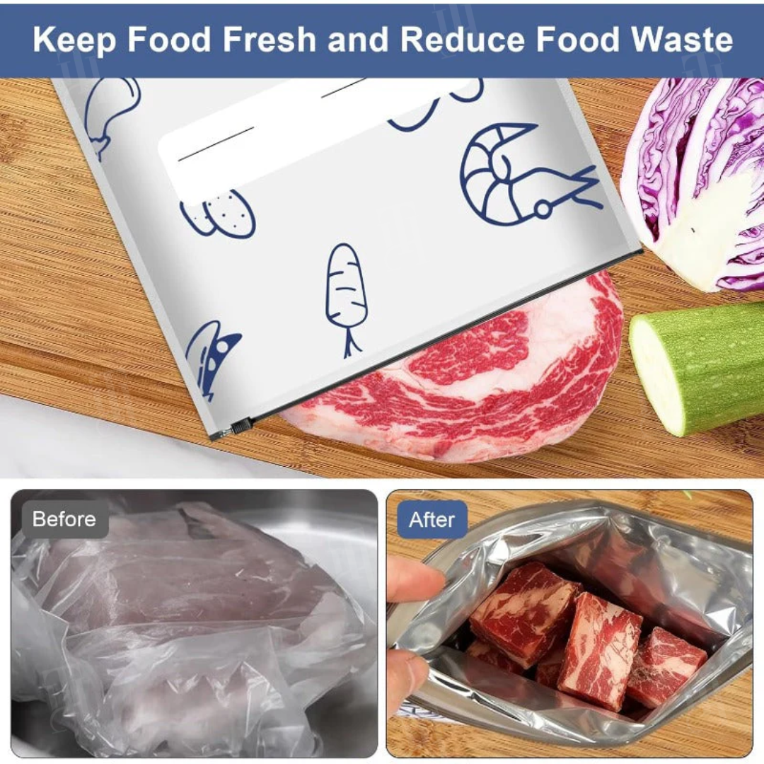 ZAVELY™ Reusable Aluminum Foil Storage Bags