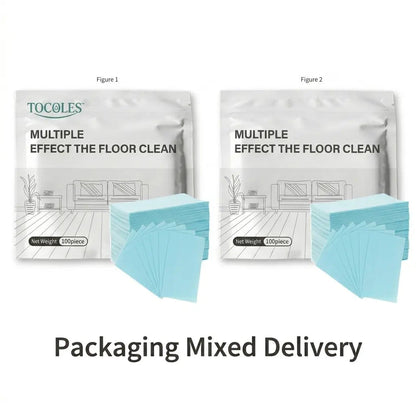 100 Piece Floor Cleaning Tablets Multi-Surface Cleaner for Hardwood Laminate Tile & RV Walls Antibacterial Deodorization Maintenance