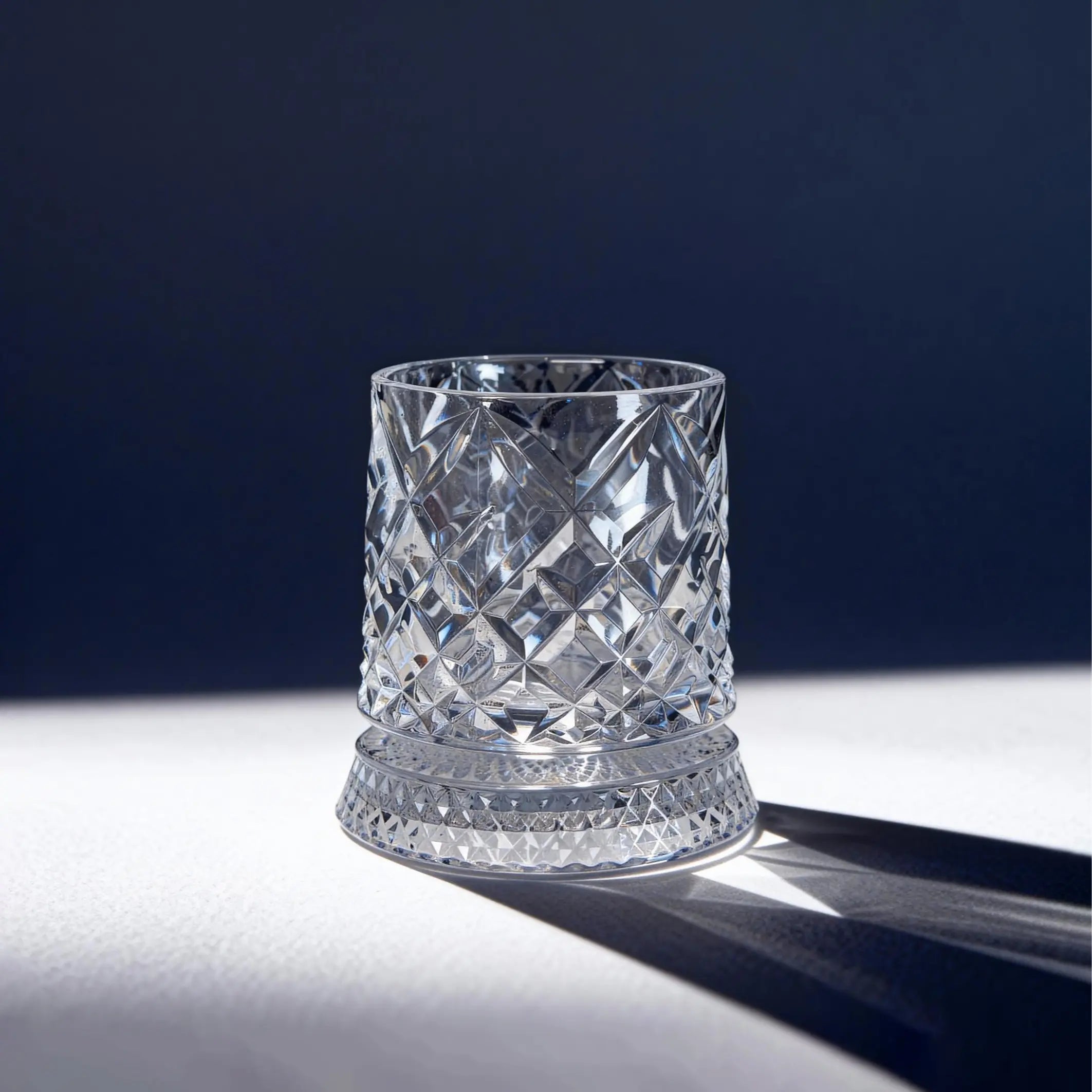 Icicle Rotating Whiskey Glass