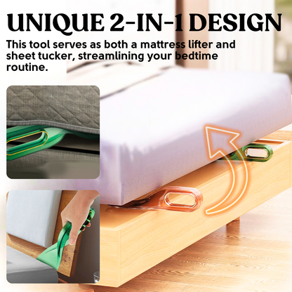 AEXZR® Easy Lift Mattress Riser🛏️ Finally, a Bed-Making Hack That Saves Your Back & Sanity.