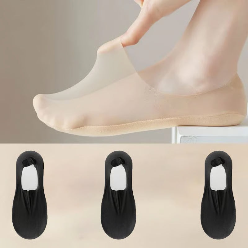Coolity™ Delicate Ice Silk Socks (3 pairs)🧊Like a Cool Breeze for Your Feet ❄️ 🧊