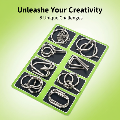 AEXZR® Metal Brain Teaser Puzzles