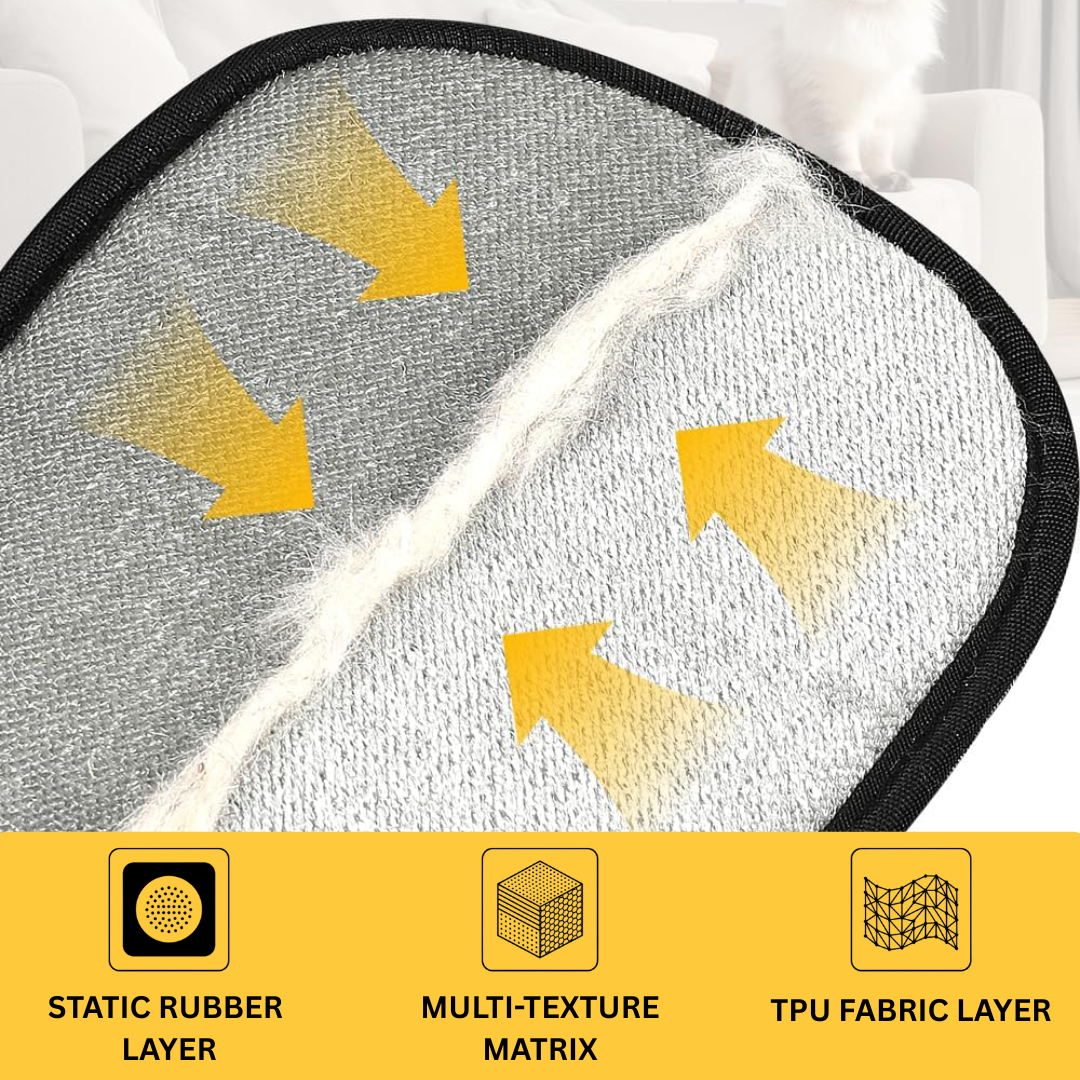AEXZR® Pet Magic Grooming Glove💰 Stop Feeding the Lint Roller. Start Wiping Fur Away.