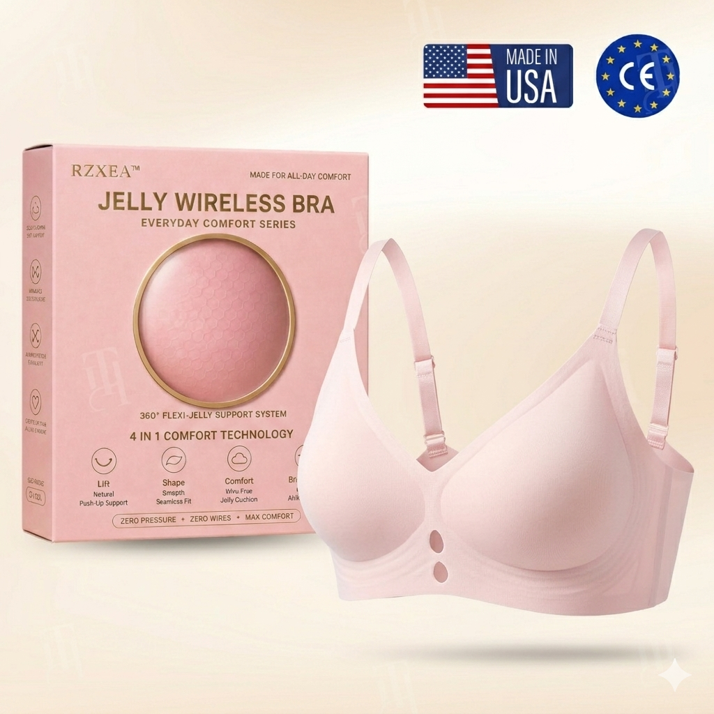 RZXEA™ Jelly Wireless Everyday Comfortable Bras💧 Finally – No more underwire digging into your ribs.