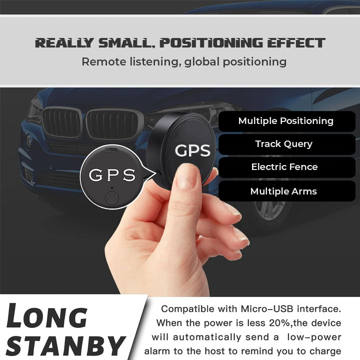 AEXZR® EasyFind Mini Magnetic GPS Tracker
