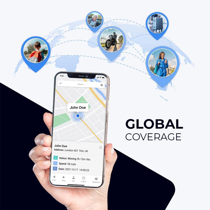 AEXZR® EasyFind Mini Magnetic GPS Tracker