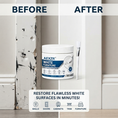 AEXZR® White Furniture Flaw Eraser & Touch-Up Kit