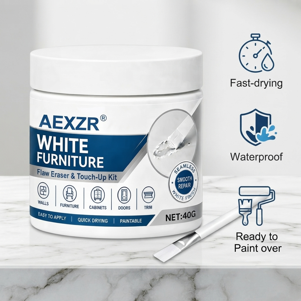 AEXZR® White Furniture Flaw Eraser & Touch-Up Kit