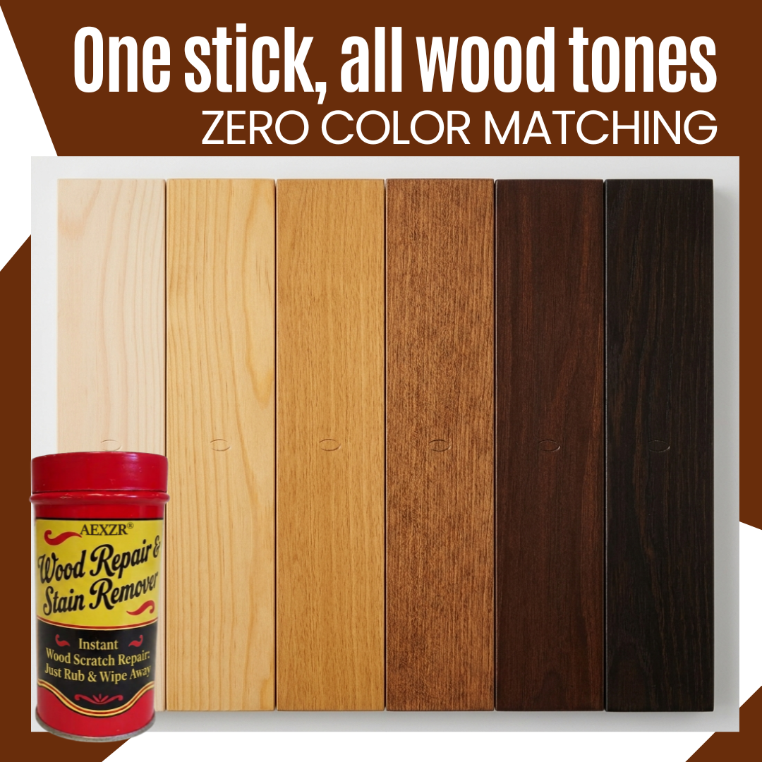 AEXZR® Wood Repair & Stain Remover🧴🧴  Odorless & Non-Toxic Wood Repair Stick
