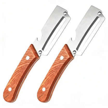 ZAVELY™ 4-in-1 Vegetable Peeler IEasy Kitchen Tool🍻 Peel & Pop – One Tool, Two Jobs Done in Seconds