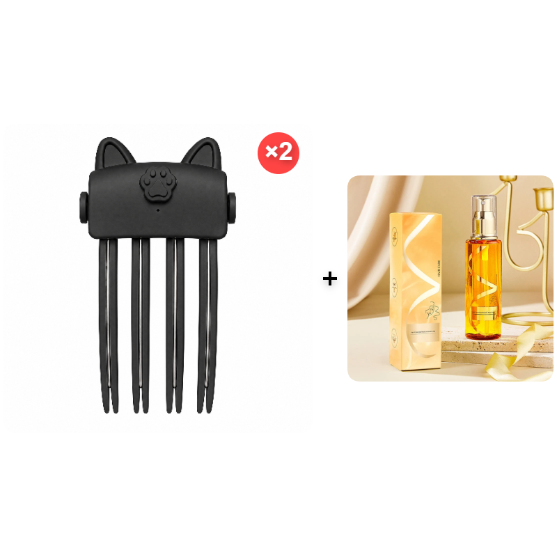 🎉48K+ Sold 💇 Wireless Heated Volumizing Root Lift Clip, Portable Travel Hair Styling Tool for Flat Fine Hair