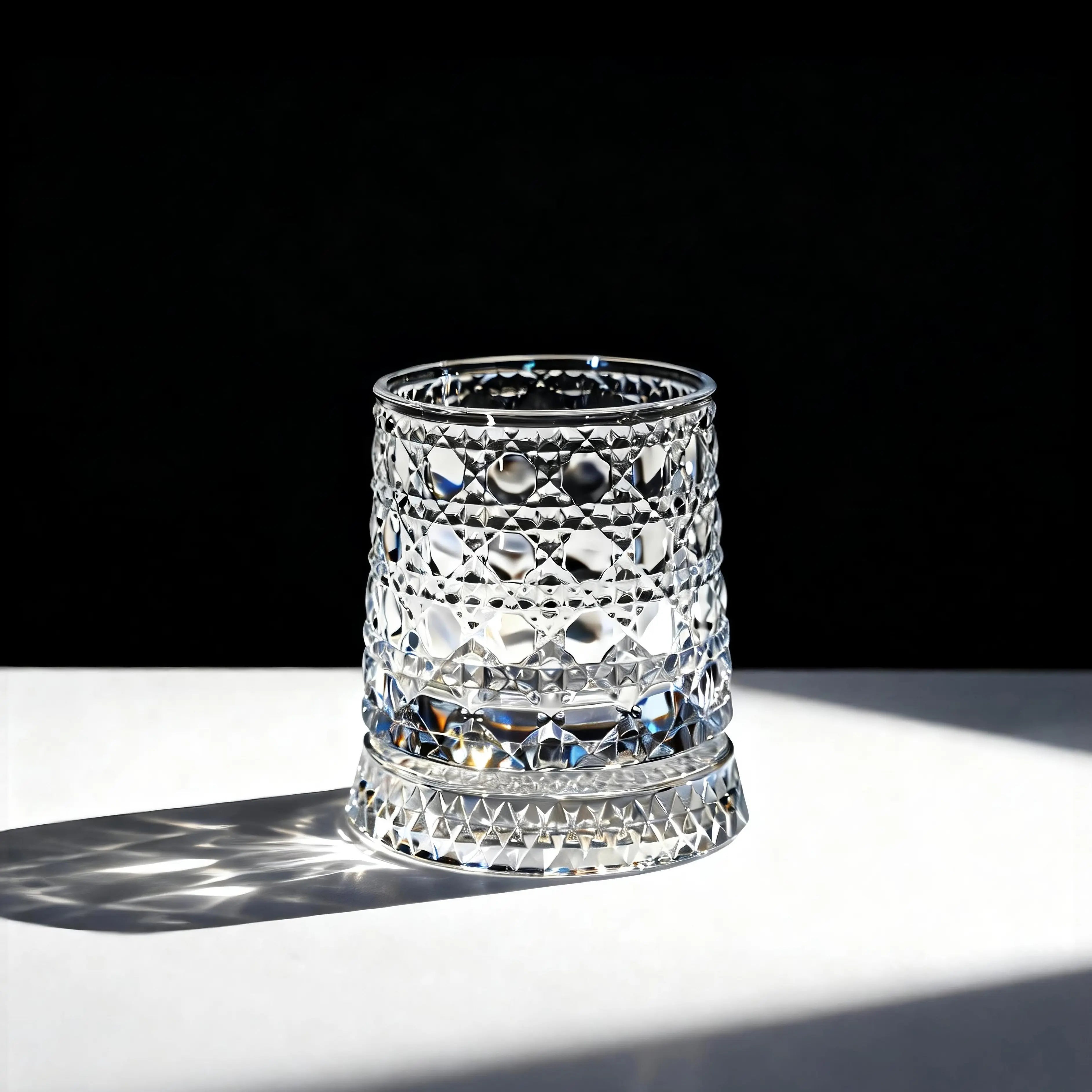 Gem Rotating Whiskey Glass