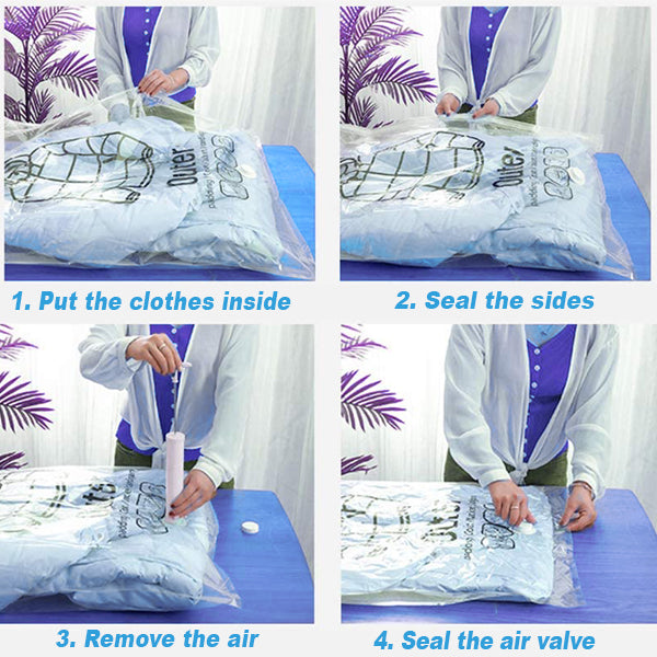 Compressible Hanging Storage Bag