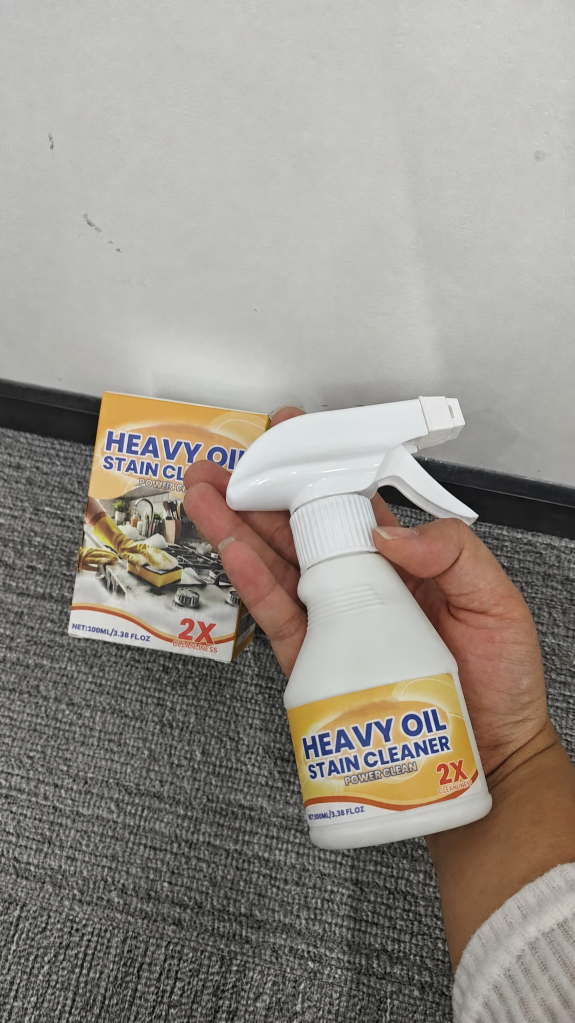 Heavy Duty Degreaser Cleaner Spray💧💧for Kitchen, Household, Oven, Stove, Range Hood,Household Kitchen Cleaners