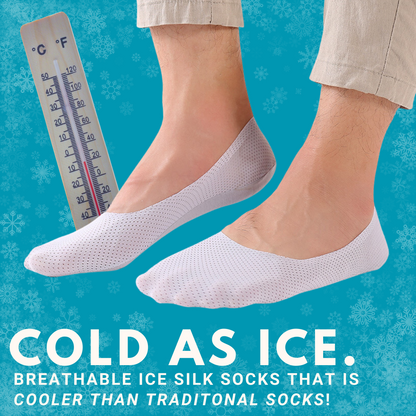 Coolity™ Delicate Ice Silk Socks (4 pairs)🧊Like a Cool Breeze for Your Feet ❄️ 🧊