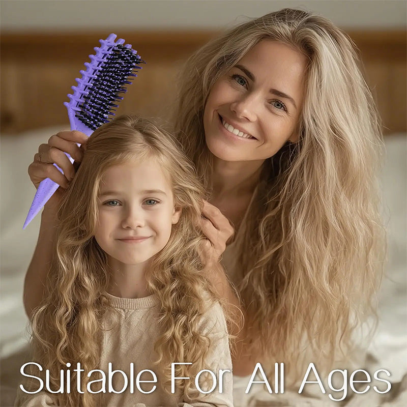 Ventilated Detangling Brush for Curly Hair