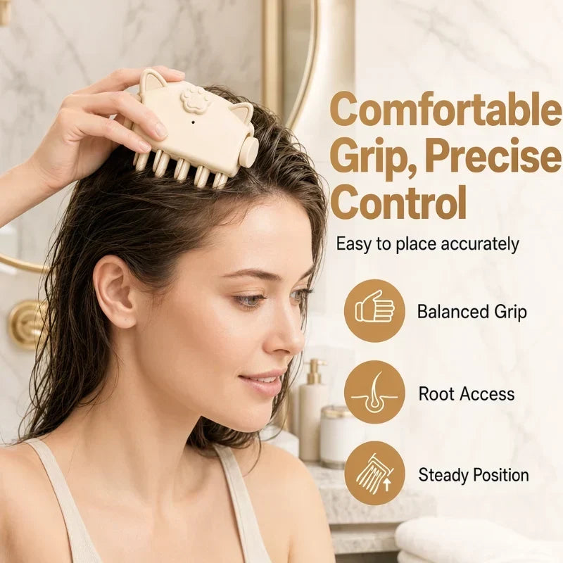 🎉48K+ Sold 💇 Wireless Heated Volumizing Root Lift Clip, Portable Travel Hair Styling Tool for Flat Fine Hair