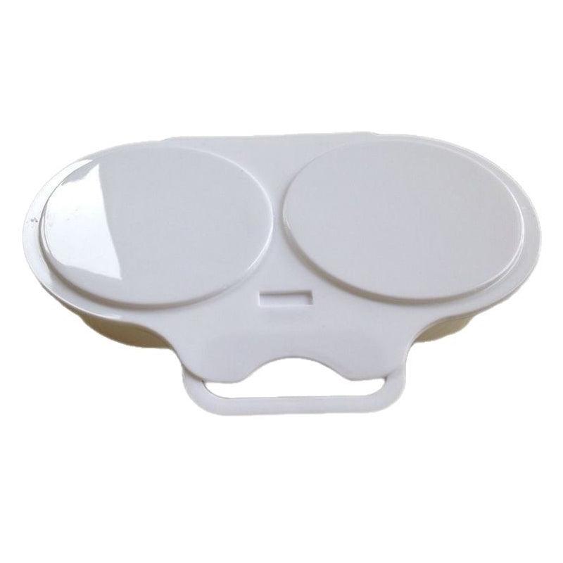 🥚Microwave Egg Poacher –🍳Dual‑cavity, non‑stick & easy clean. Healthier than frying
